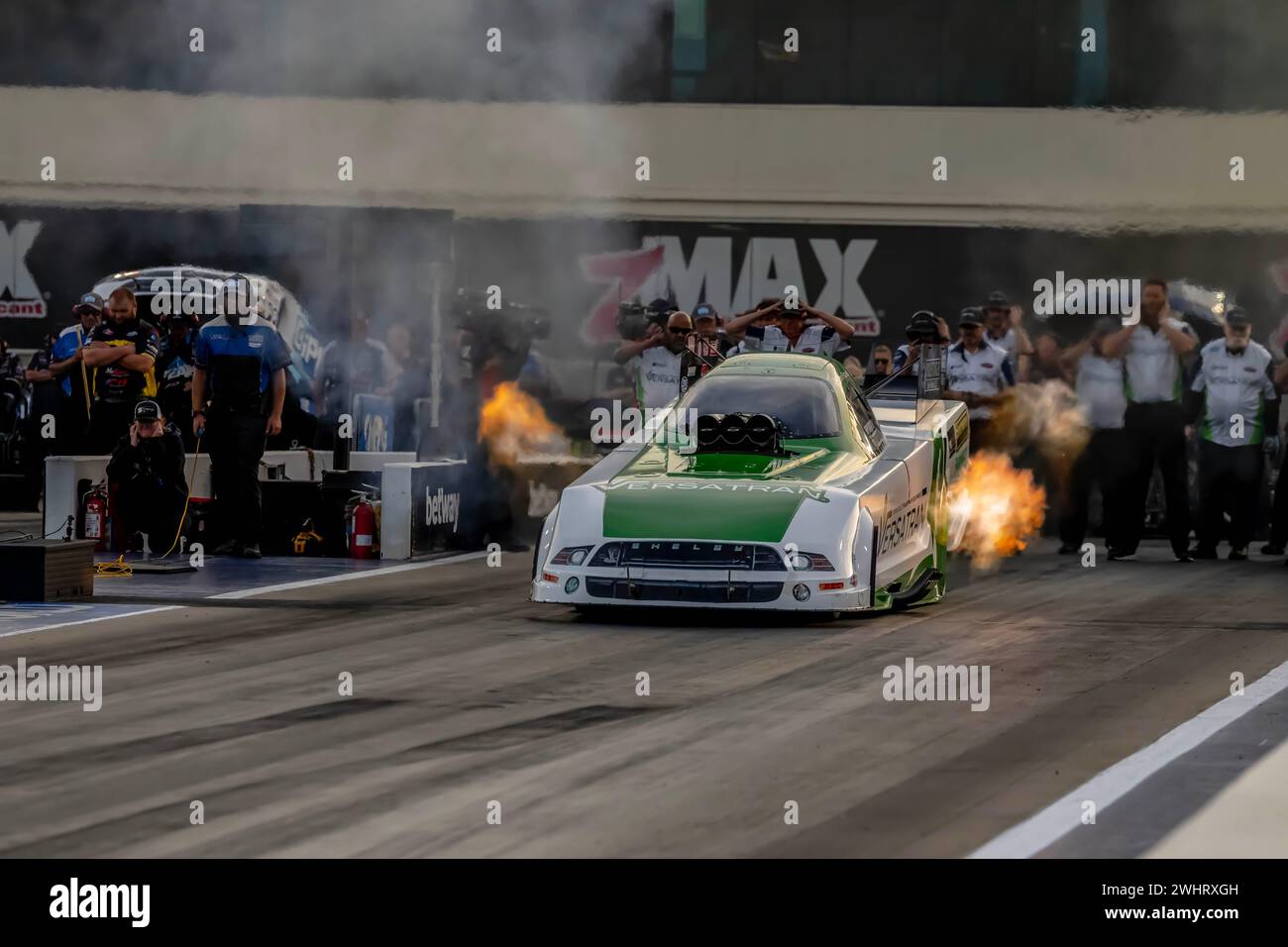 NHRA Funny Car Series: 22. September: Betway Carolina Nationals Stockfoto