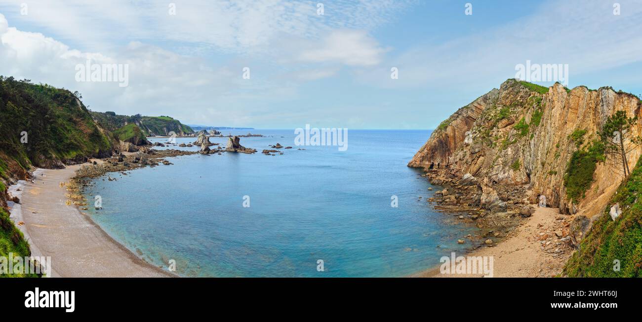 Silencio Strand (Spanien). Stockfoto