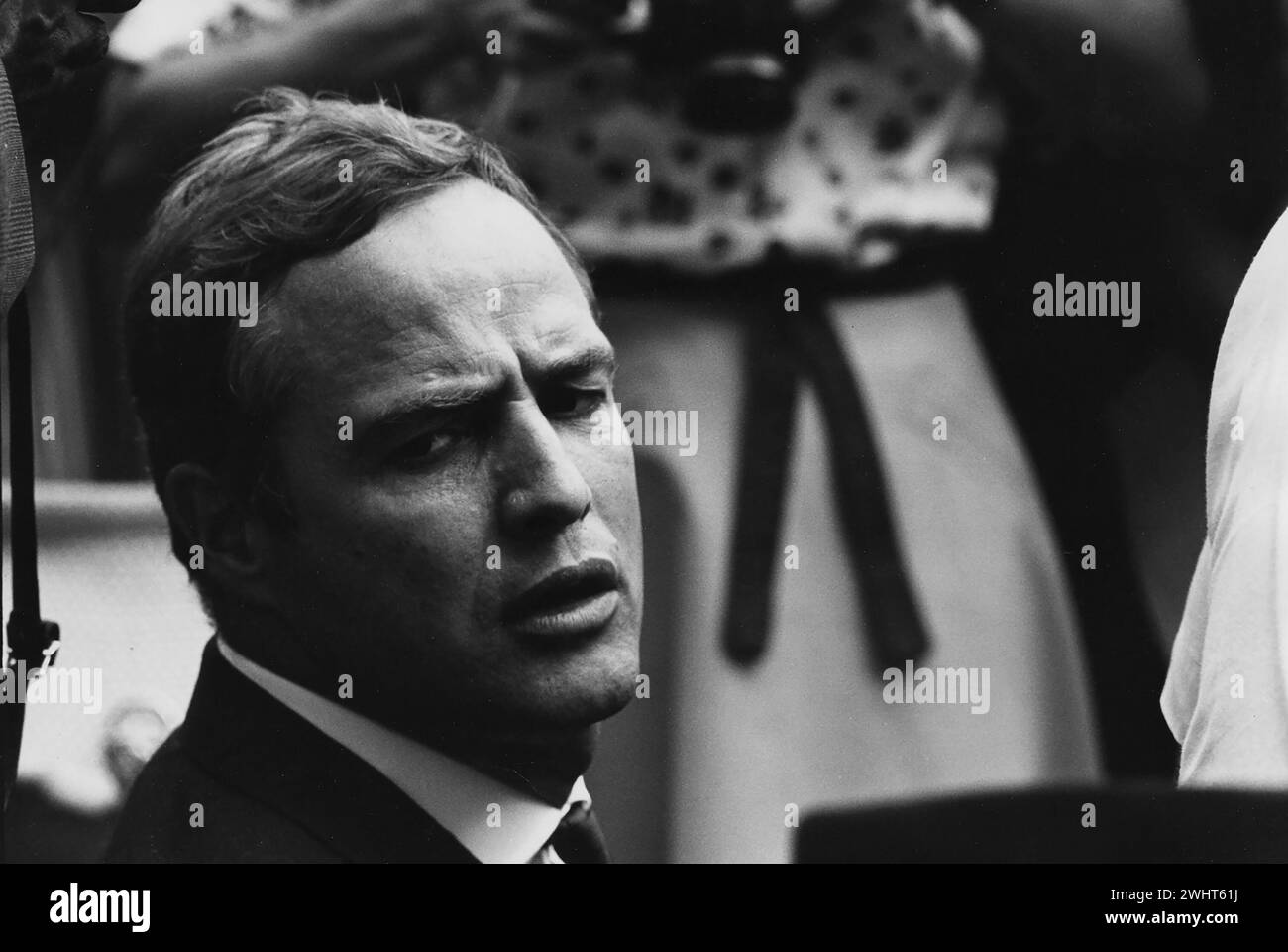 Bürgerrechtsmarsch in Washington, D.C. (Schauspieler Marlon Brando), August 1963 Stockfoto