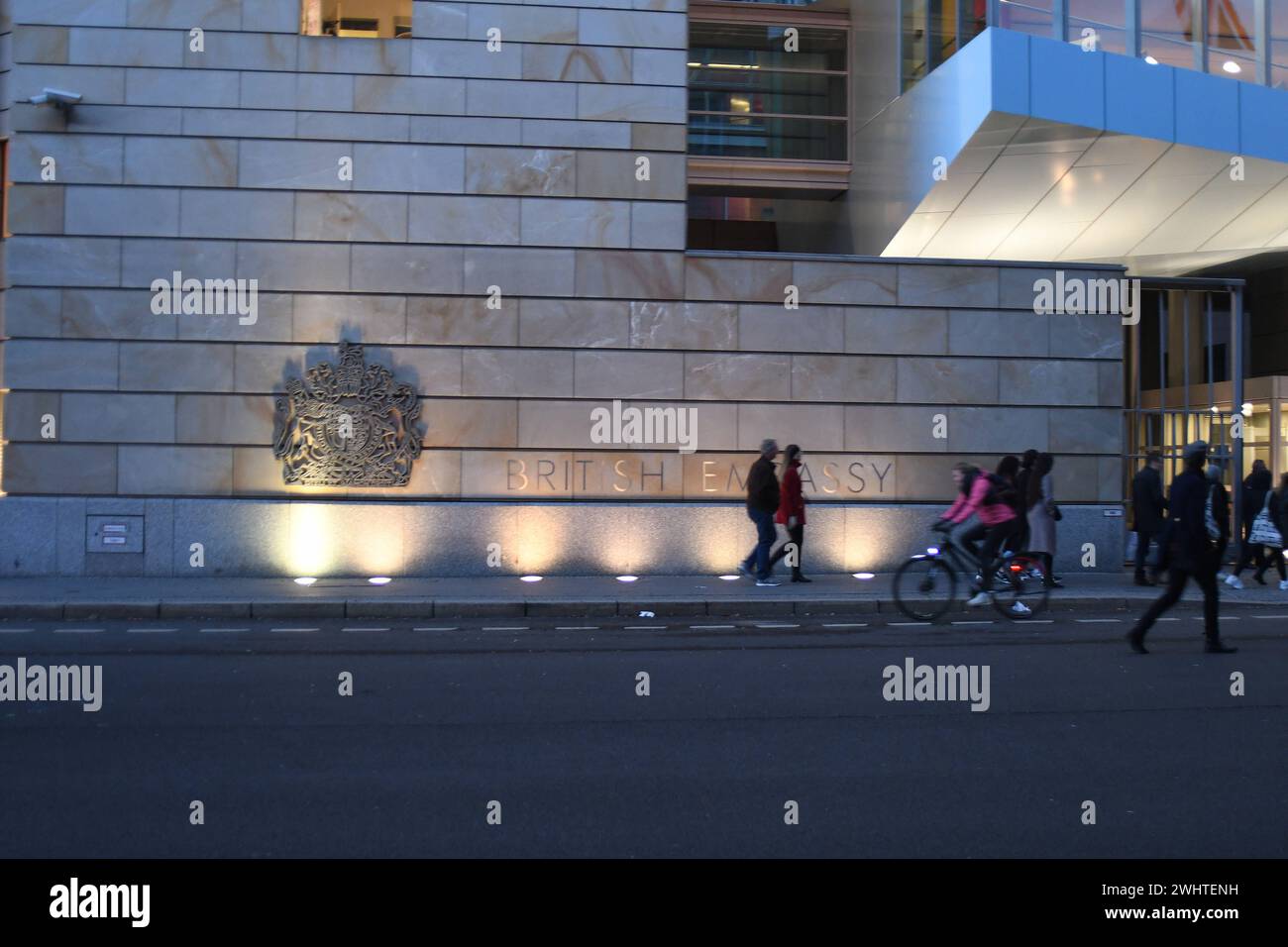 Berlin /Deutschland . März 2019. Die Botschaft von Ritz befindet sich in der Wilhelmstraße in der deutschen Hauptstadt Berlin. Foto: Francis Joseph Dean / Deanpictures. Stockfoto