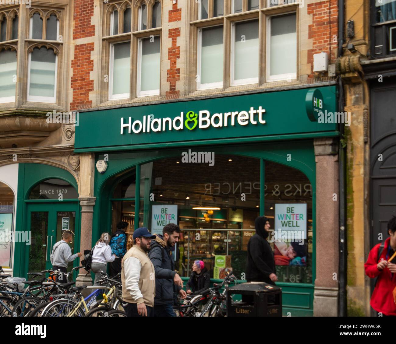 Holland und Barrett Oxford Stockfoto