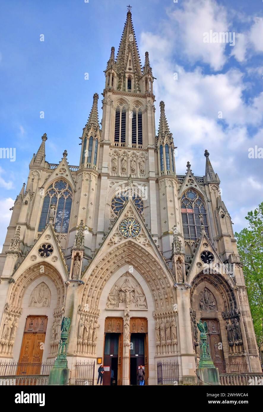 Saint-Epvre-Kirche Nancy, Meurthe-et-Moselle, Frankreich Stockfoto