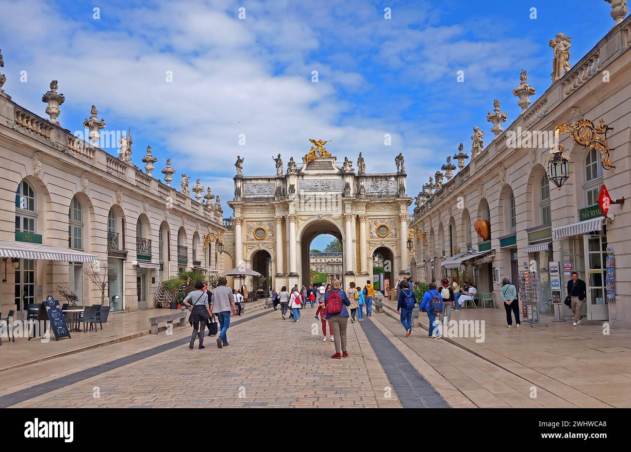 Arc Héré, Nancy, Meurthe-et-Moselle, Frankreich Stockfoto