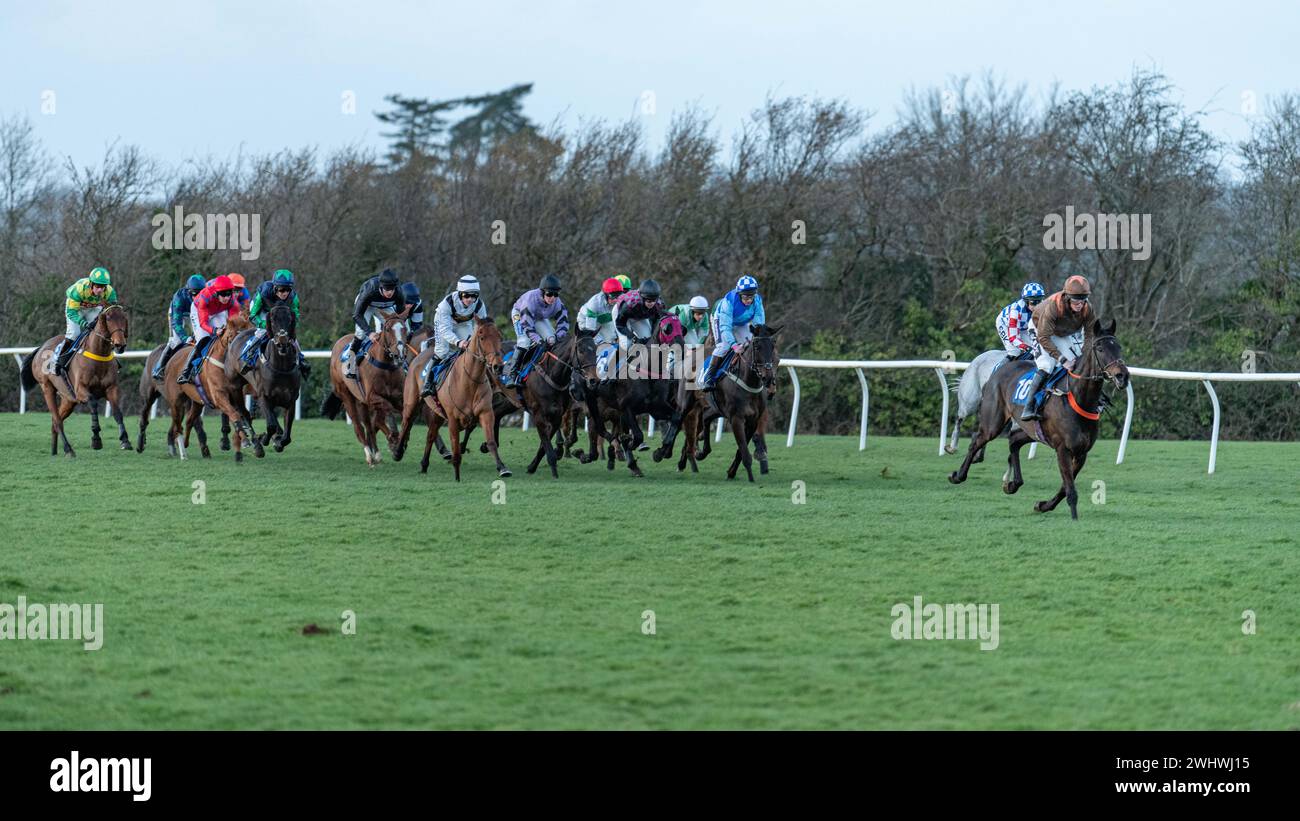 Siebtes Rennen in Wincanton, 19. Februar 2022 Stockfoto