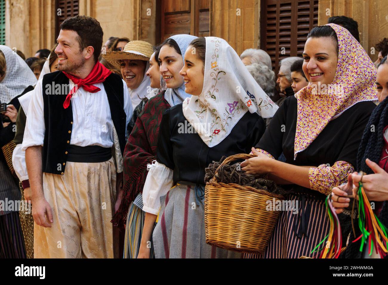 Bendicion de los animales de Sant Antoni Stockfoto