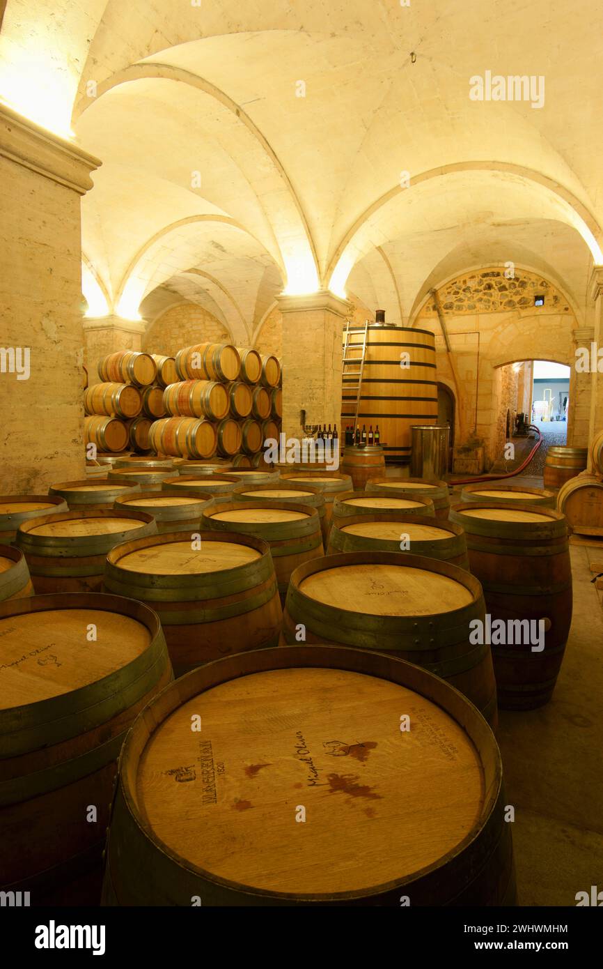 Celler Miquel Oliver. Petra.Mallorca.Baleares.EspaÃ±a. Stockfoto