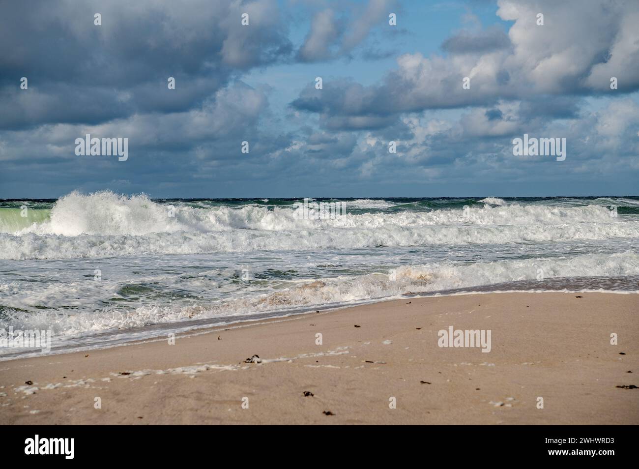 Nordseeküste Stockfoto