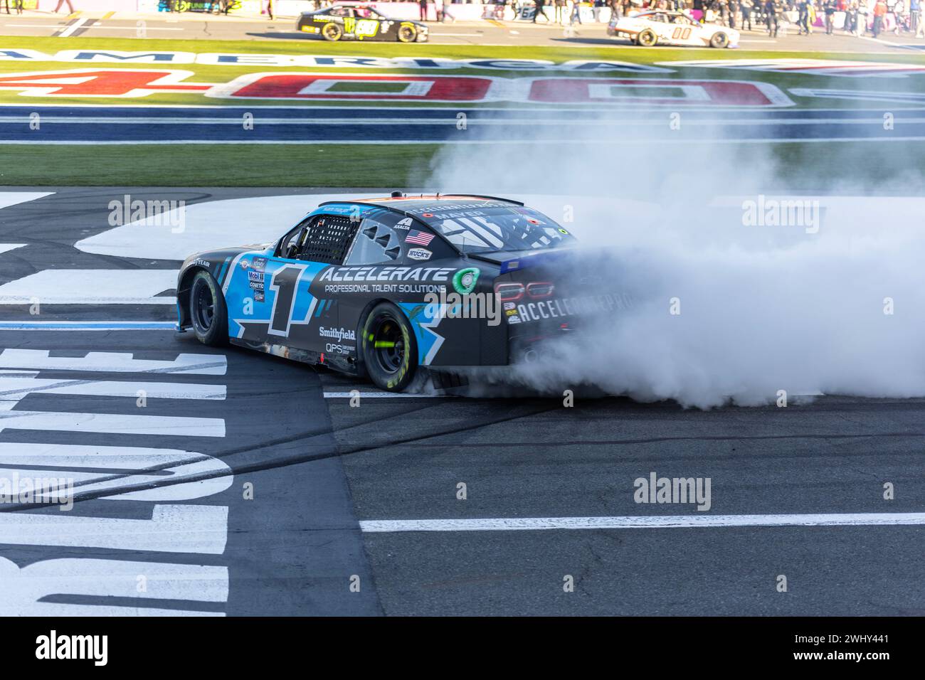 NASCAR Xfinity Series 2023: Drive for the Cure 250 präsentiert von BCBS Stockfoto