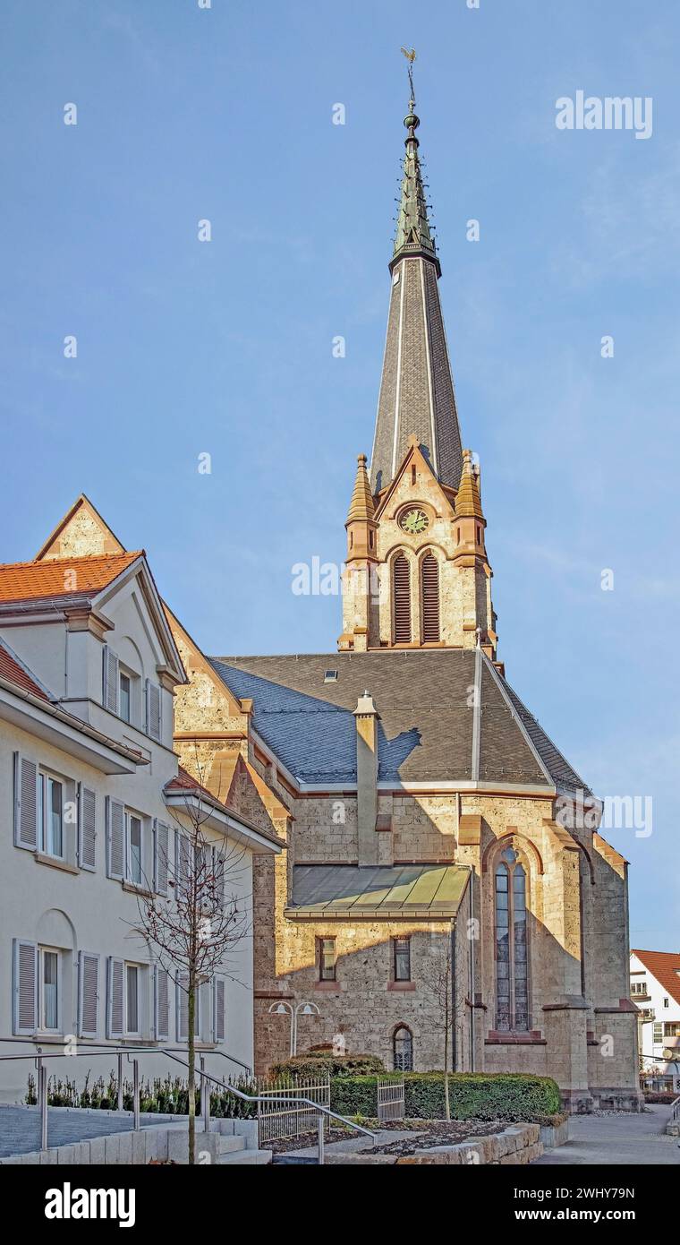 Pfarrkirche St. Peter und Paul Spaichingen Stockfoto
