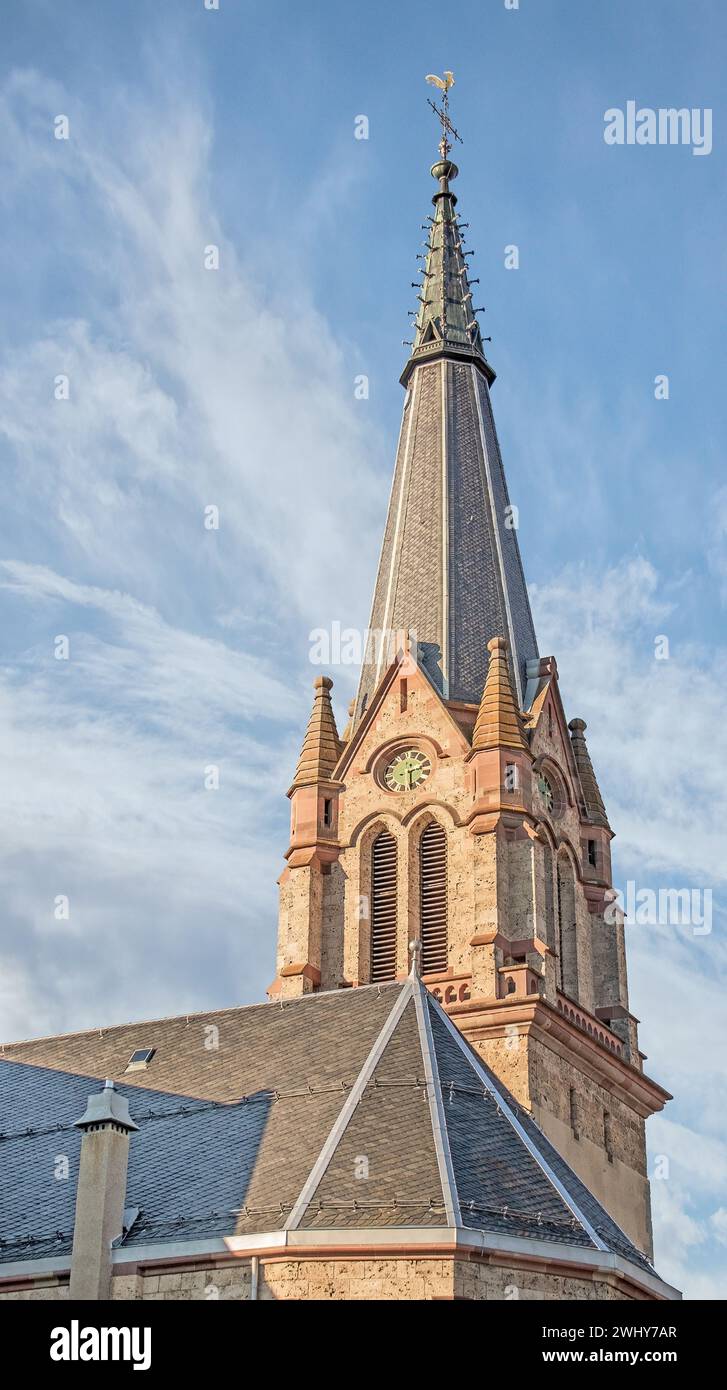 Katholische Pfarrkirche St. Peter und Paul Spaichingen Stockfoto
