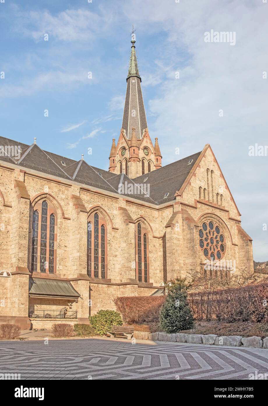Pfarrkirche St. Peter und Paul Spaichingen Stockfoto