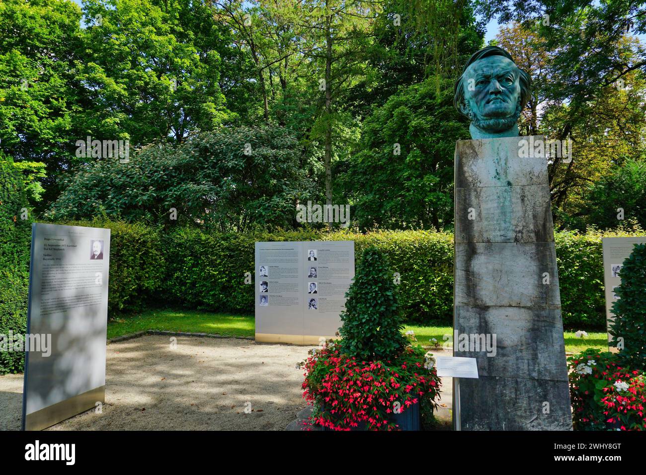 Schweigestimmen, Wagner und die Juden, Bayreuth Stockfoto