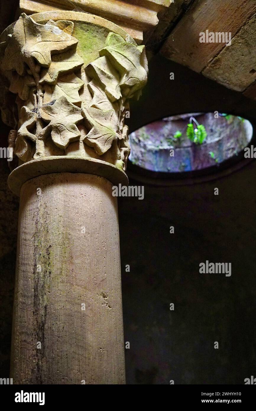 Ehemalige Mikwa aus dem 13. Jahrhundert in Friedberg/Hessen Stockfoto Ehemalige Mikwa aus dem 13. Jahrhundert in Friedberg/Hessen Stockfoto