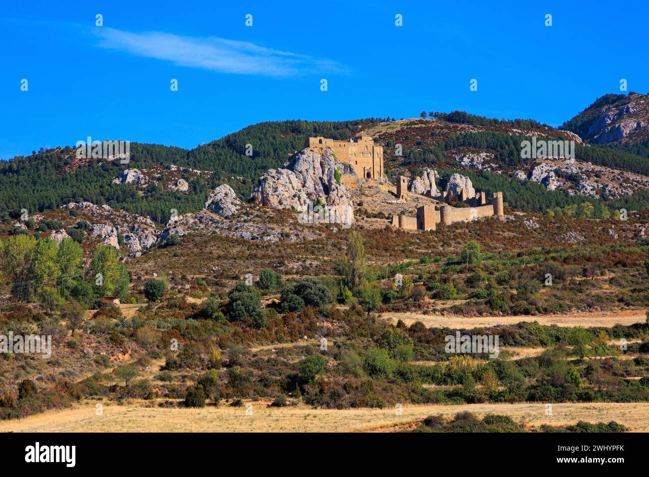 Herbstreise nach Spanien Stockfoto