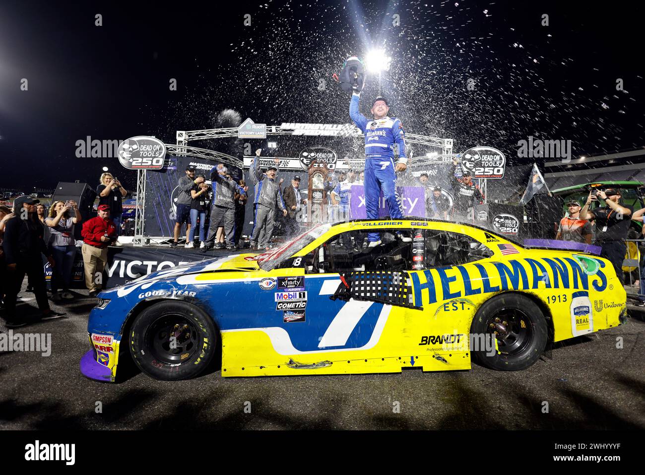 NASCAR Xfinity Serie 2023: Dead on Tools 250 Stockfoto