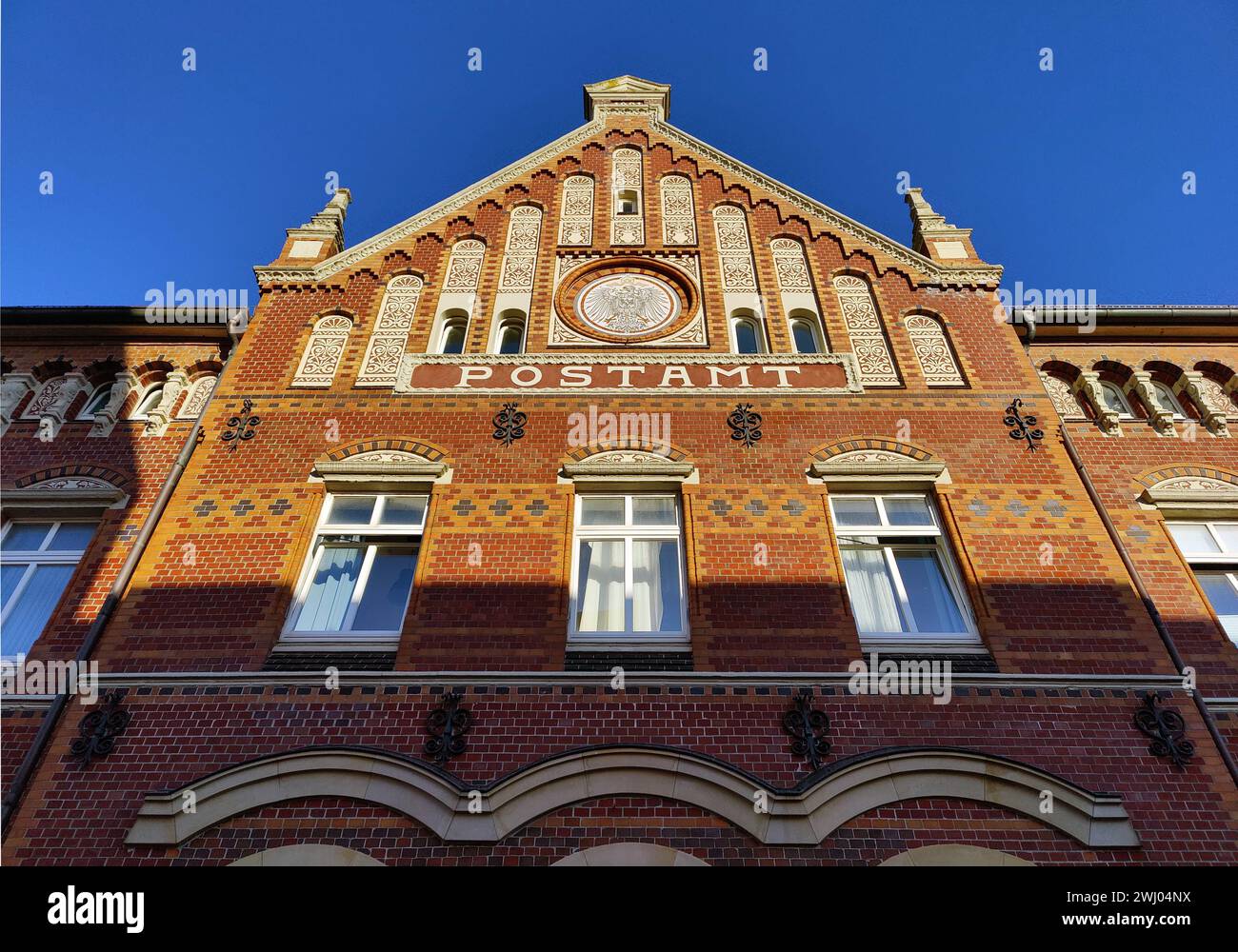 Imperial, Postamt auf der ostfriesischen Insel Norderney, Niedersachsen, Deutschland, Europa Stockfoto