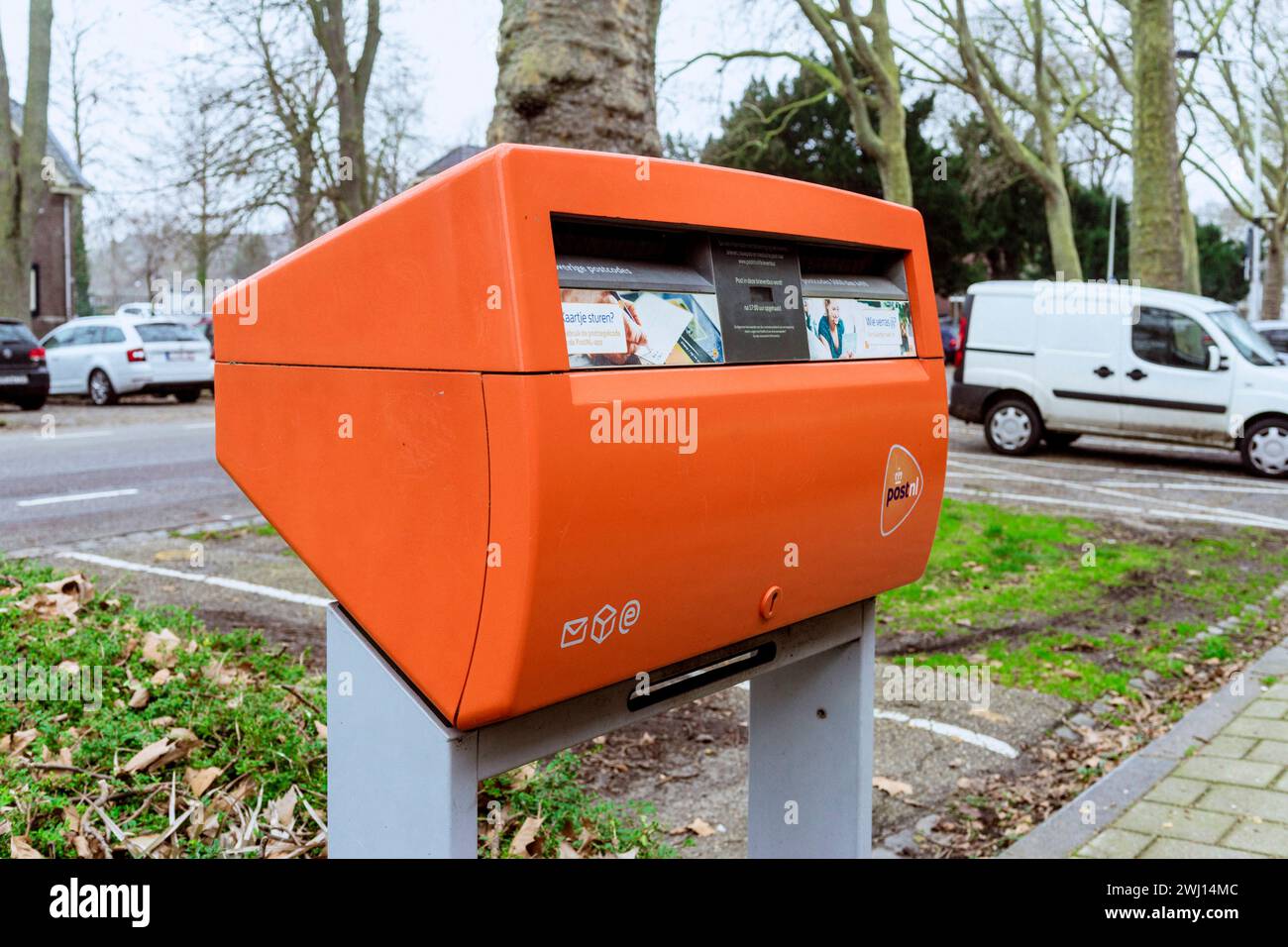 Postfach in Maastricht, Niederlande Stockfoto