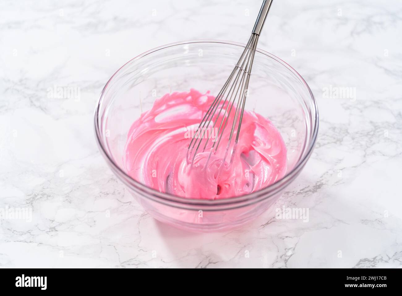 Ostern Meringue Cookies Stockfoto