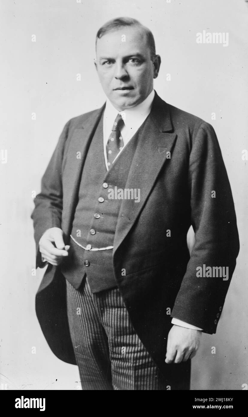 Vintage Porträt des kanadischen Premierministers William Lyon Mackenzie King um 1920 Stockfoto