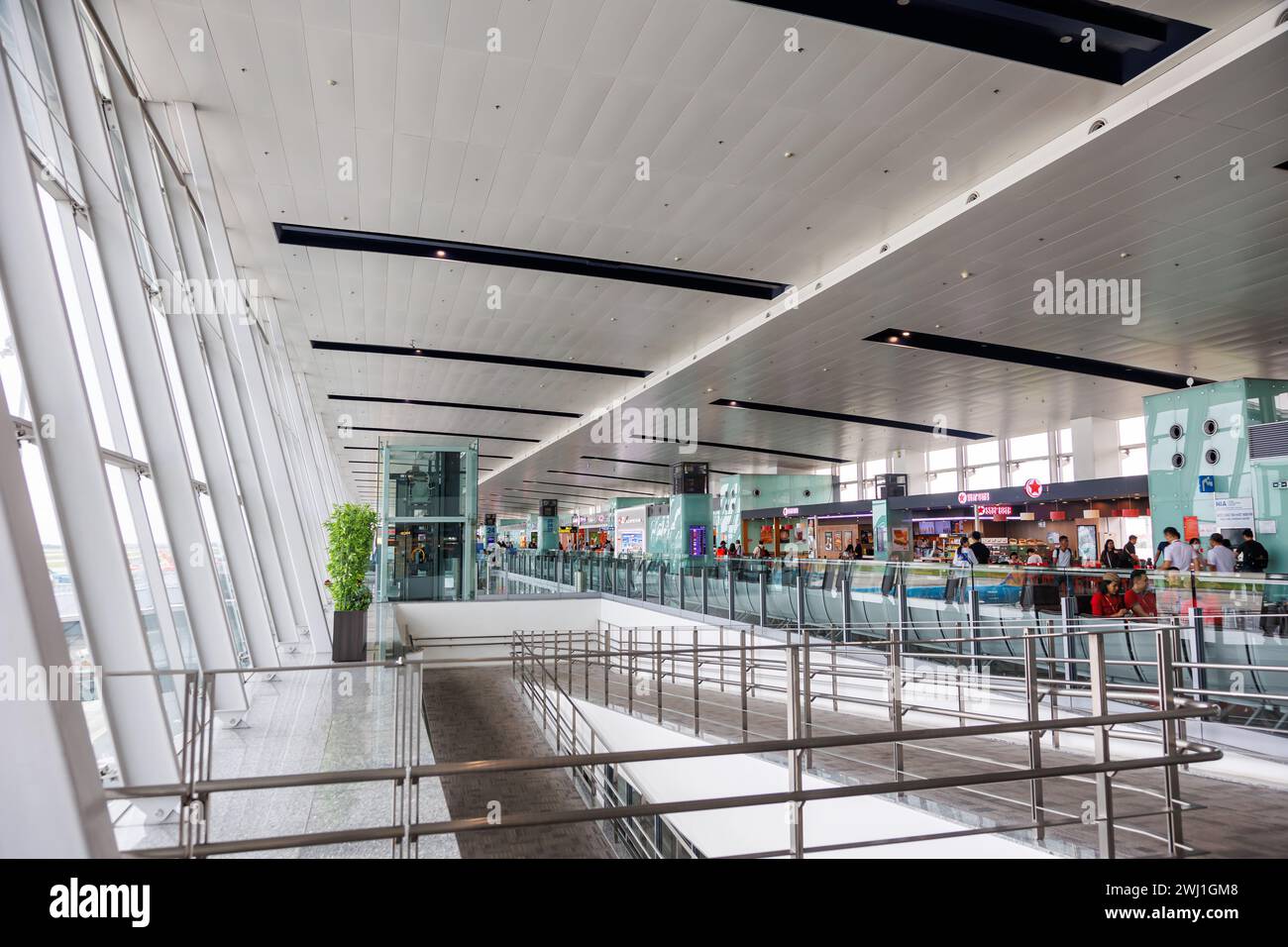 Terminal des Flughafens Hanoi (HAN) in Vietnam Stockfoto