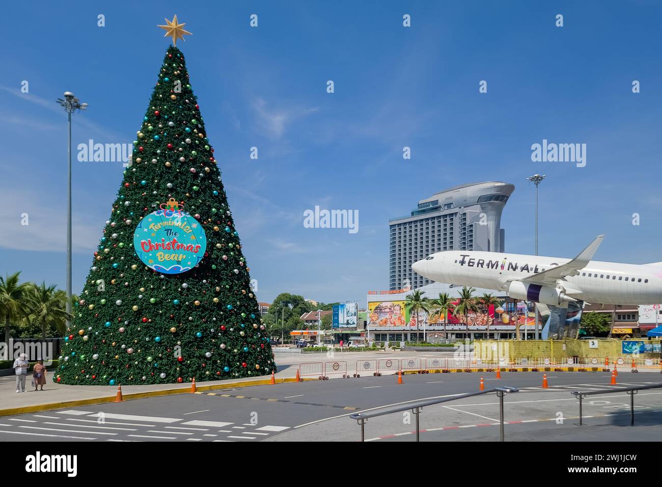 Einkaufszentrum Terminal 21 ein luxuriöses Einkaufszentrum mitten im Eiffelturm Stockfoto