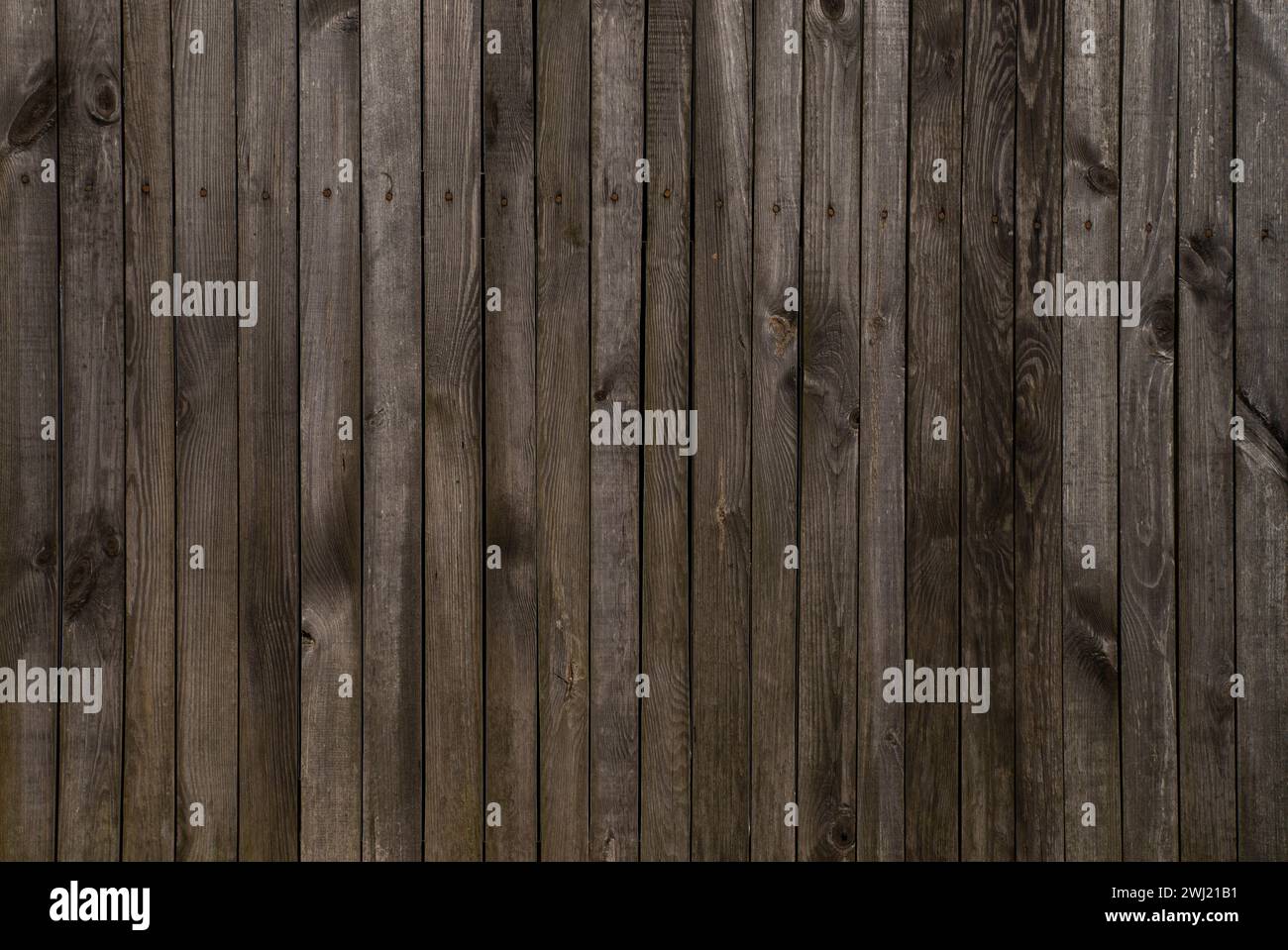 Dunkle Holzstruktur. Hintergrund der alten Panels Stockfoto