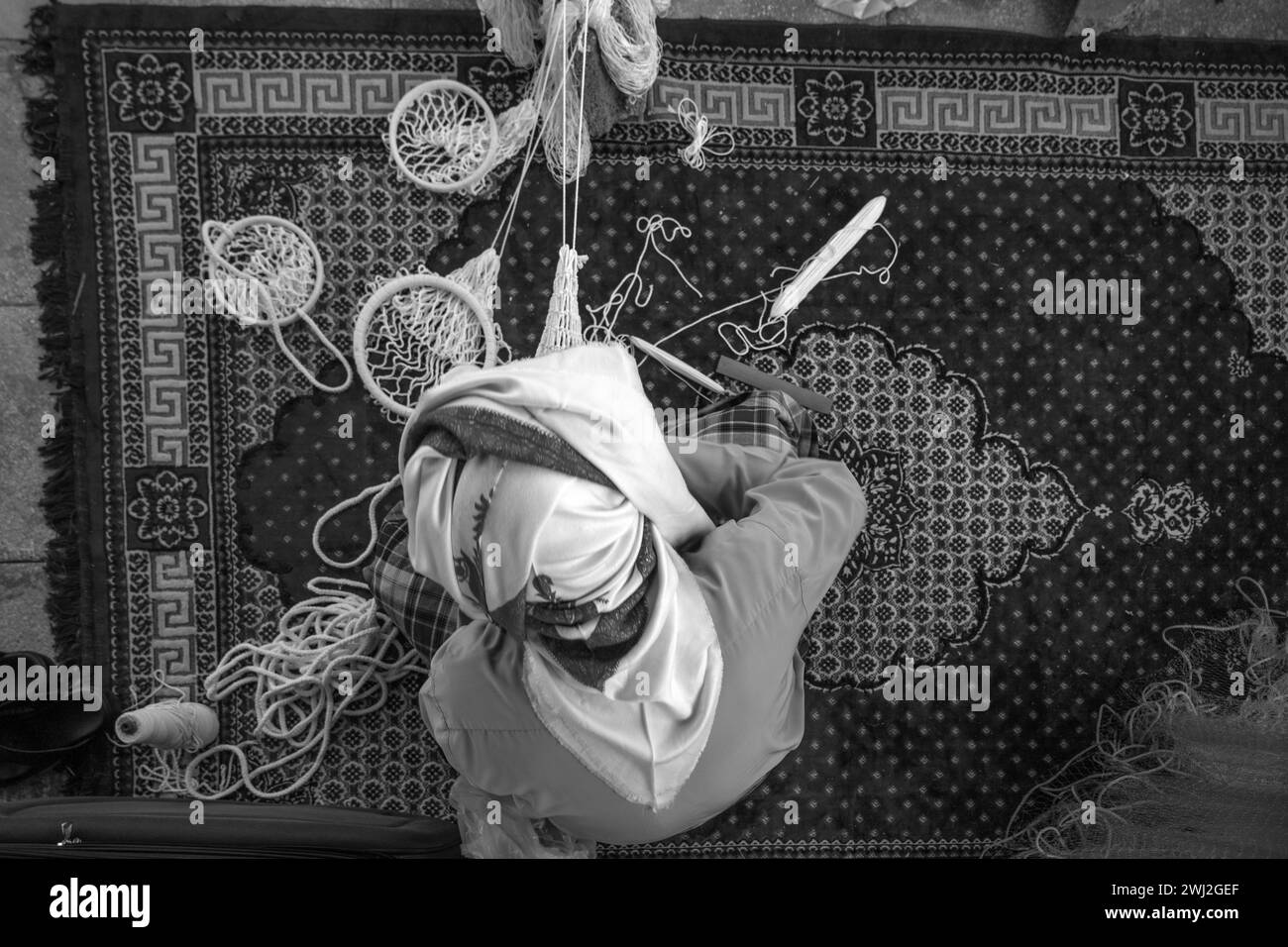 Fischerei und Fischerei Industrie vom Katara Traditional Dhow Festival 2023 Doha Stockfoto