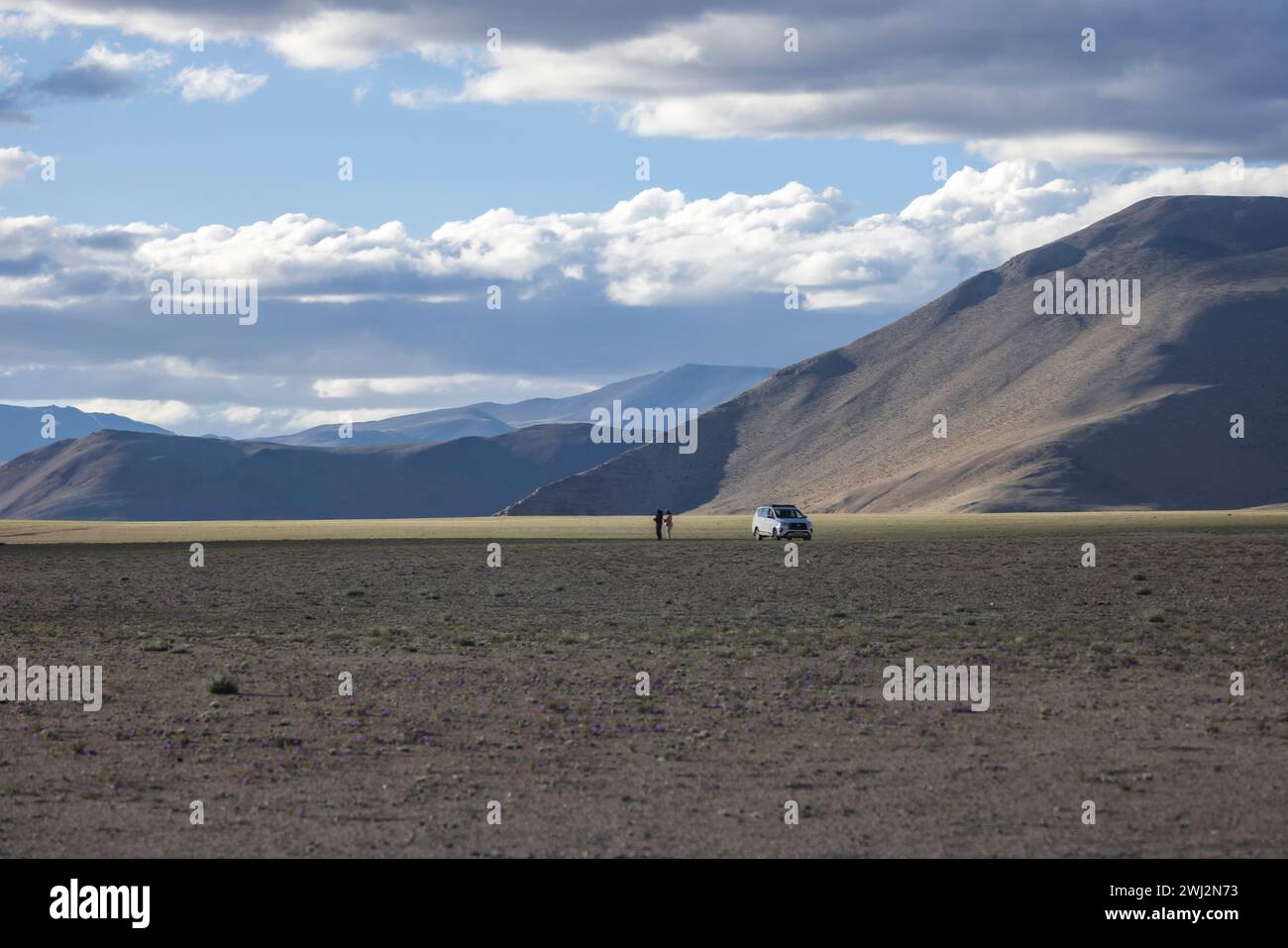 Tso Kar, Ladakh, Indien Stockfoto