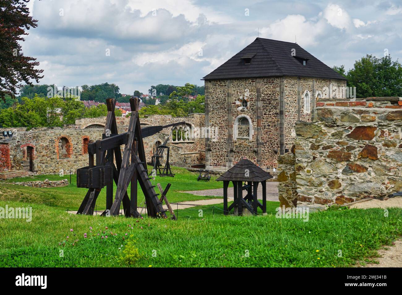 Kaiserpalast in Eger (Tschechische Republik) Stockfoto