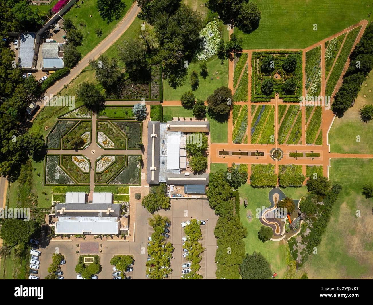 Weingut Vergelegen, Somerset West, Kapstadt, Südafrika Stockfoto