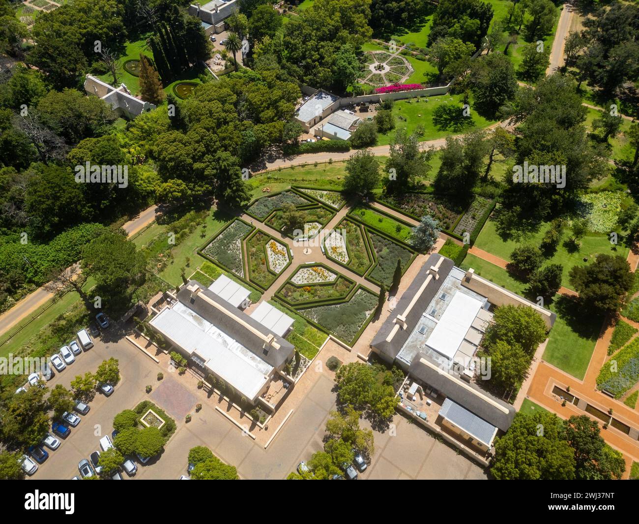 Weingut Vergelegen, Somerset West, Kapstadt, Südafrika Stockfoto