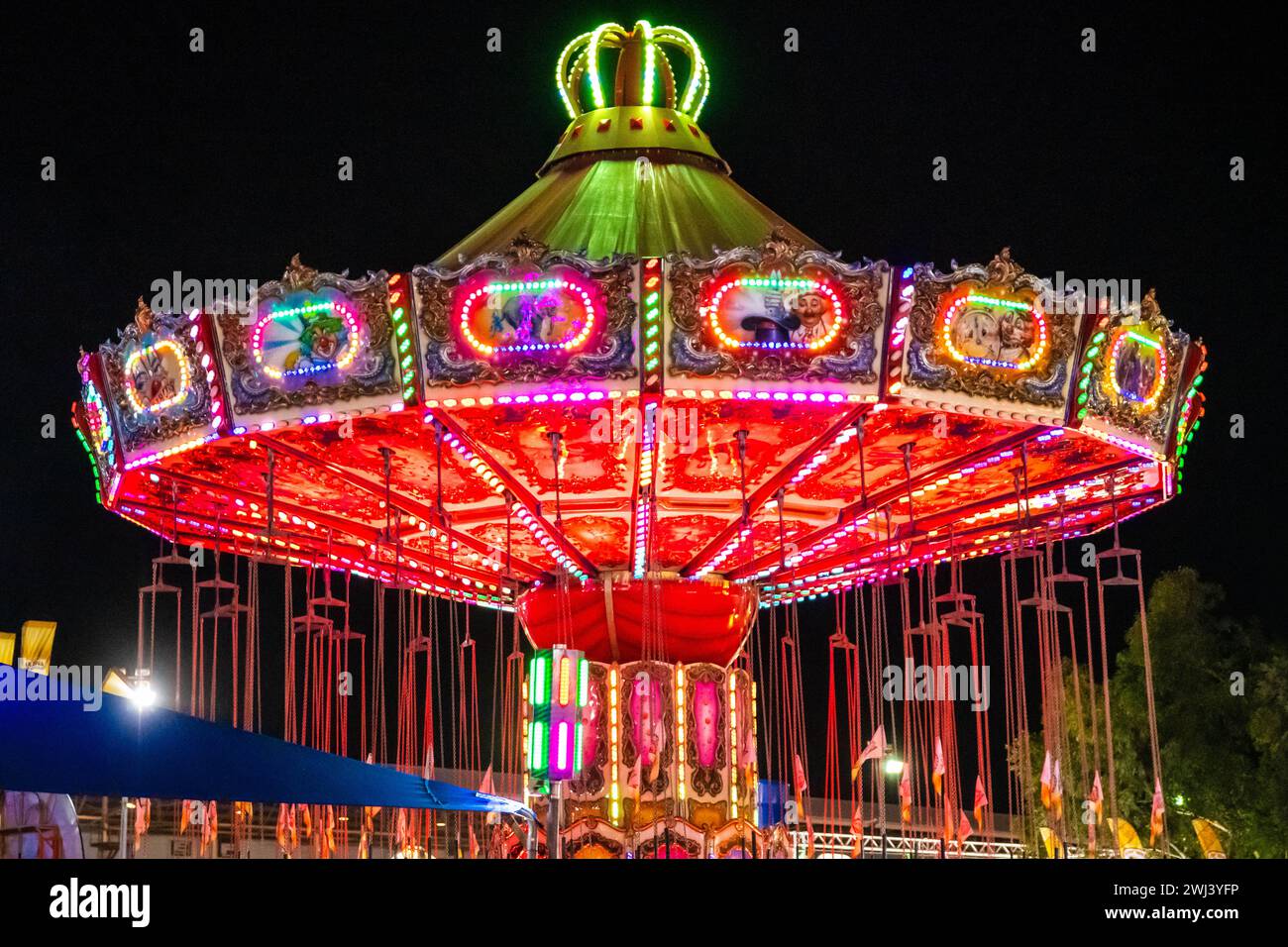 Eine jährliche State Fair auf dem Fairgrounds Phoenix, Arizona Stockfoto