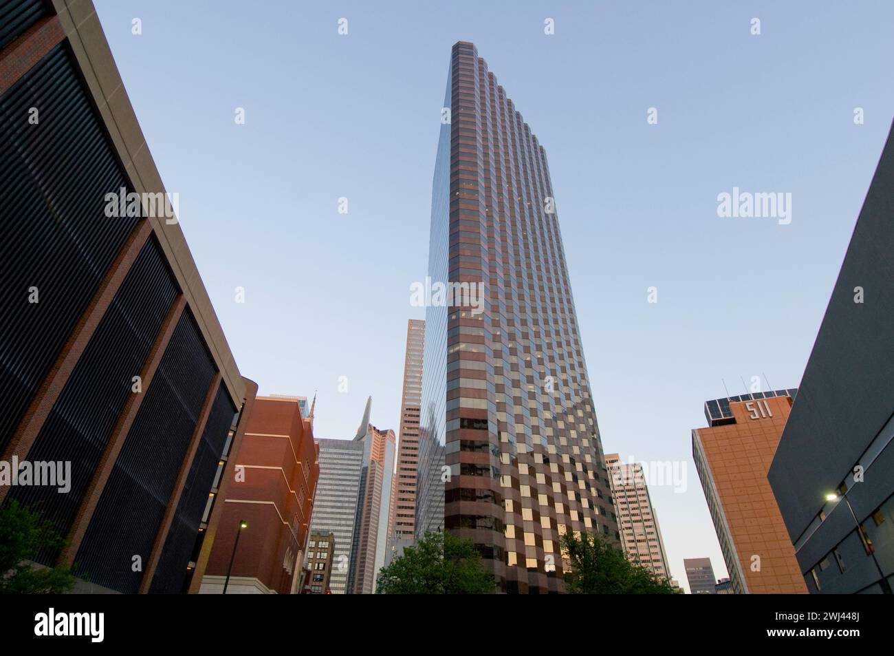 Lincoln Plaza Gebäude - Dallas, Texas Stockfoto