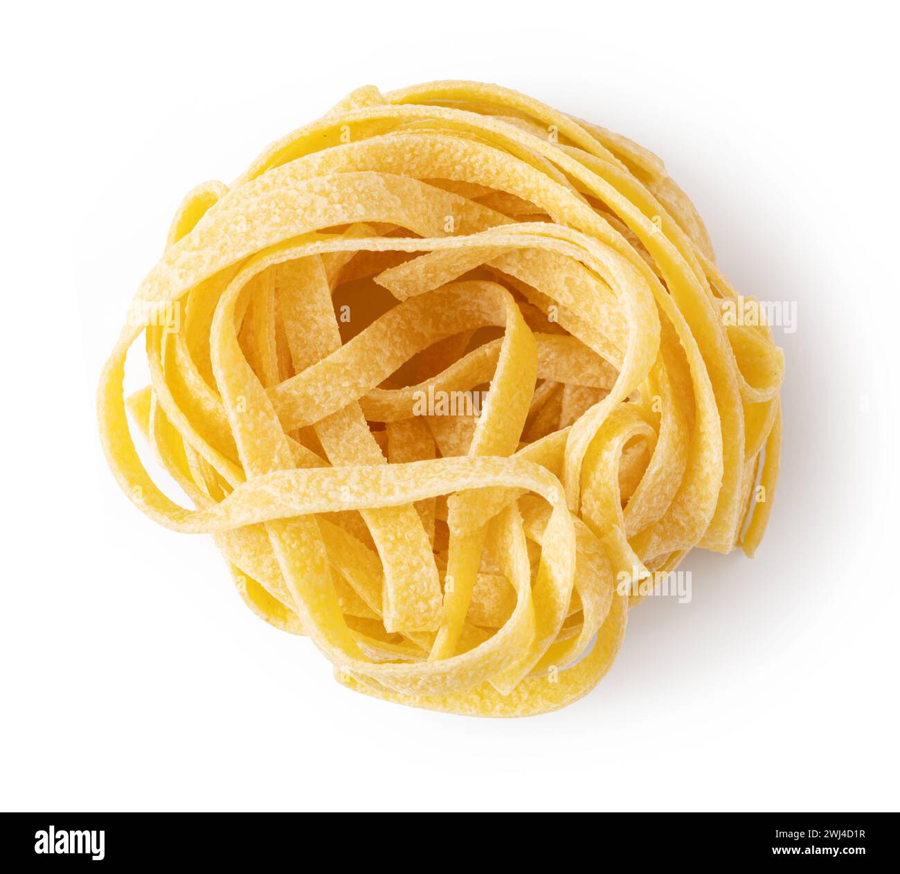 Pasta tagliatelle Stockfoto