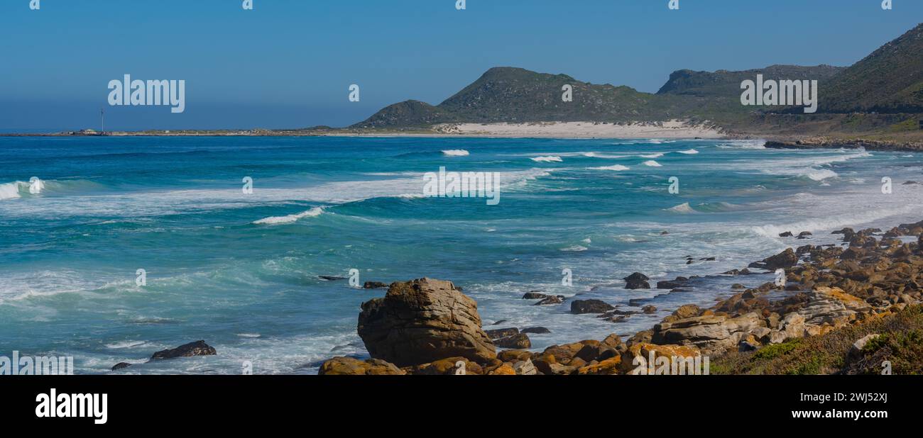 Kap der Guten Hoffnung in der Nähe der Südspitze Afrikas in der Nähe von Kapstadt Stockfoto