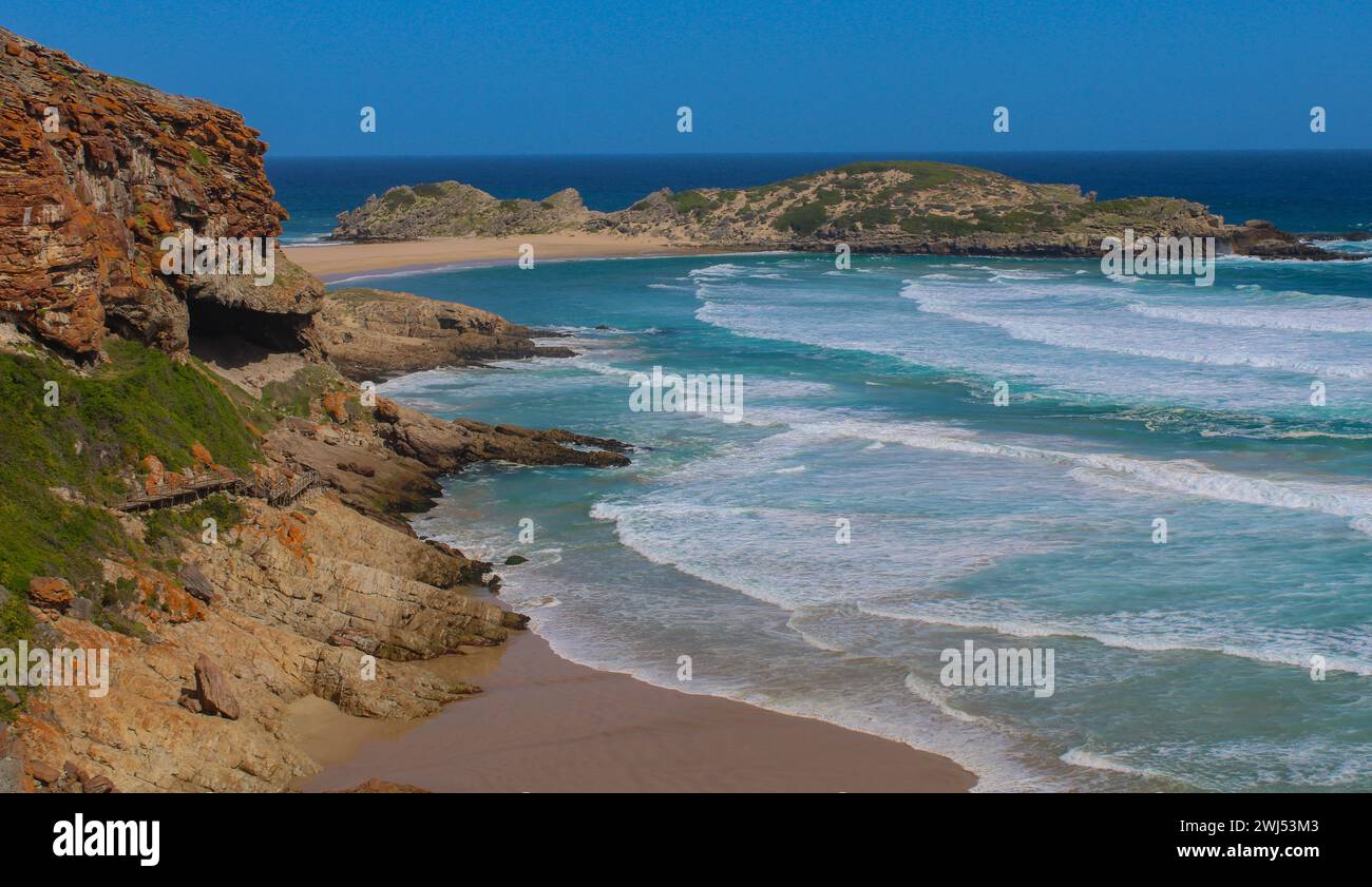 Kap der Guten Hoffnung in der Nähe der Südspitze Afrikas in der Nähe von Kapstadt Stockfoto