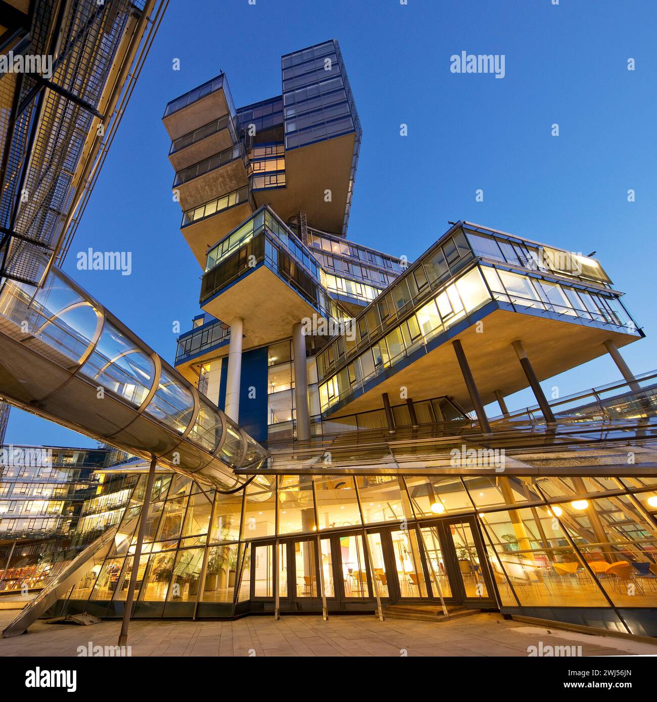 Nord LB Verwaltungsgebäude, Norddeutsche Landesbank, Hannover, Niedersachsen, Deutschland, Europa Stockfoto