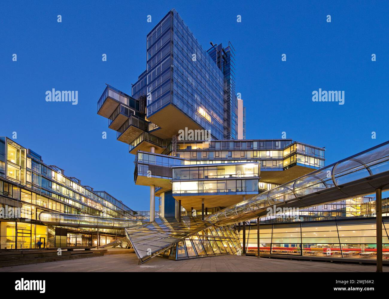 Nord LB Verwaltungsgebäude, Norddeutsche Landesbank, Hannover, Niedersachsen, Deutschland, Europa Stockfoto