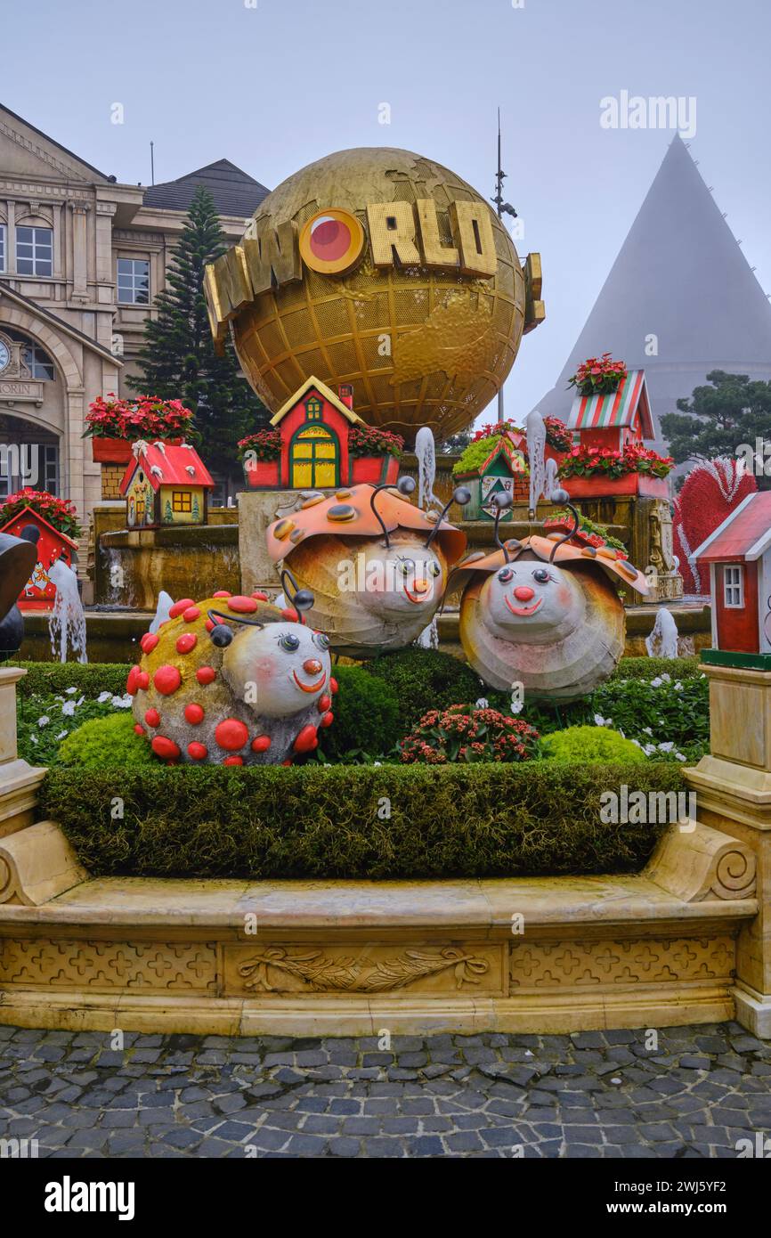 Januar 2024, Sun World Ba Na Hills Stockfoto