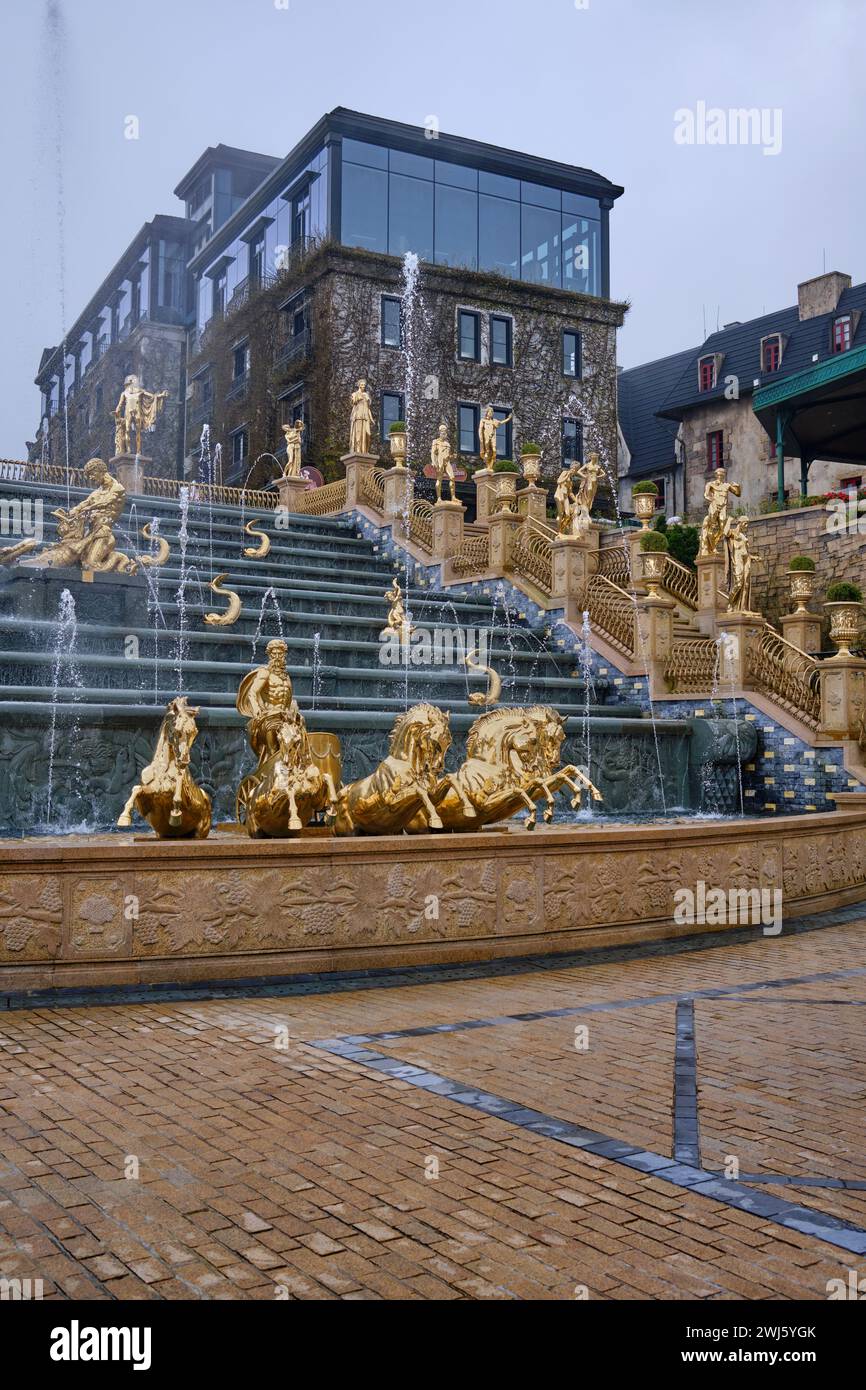 Januar 2024, Sun World Ba Na Hills Stockfoto