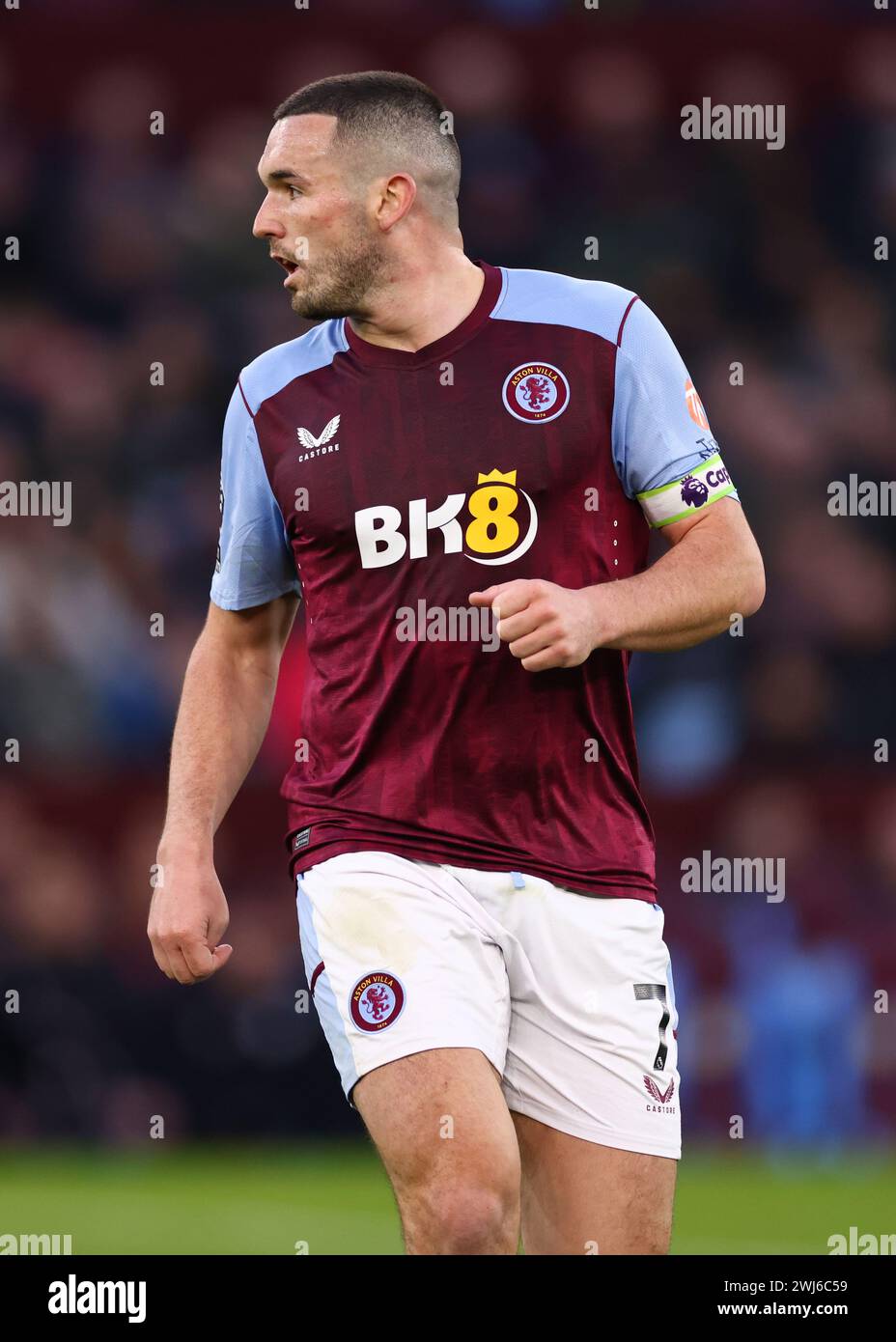 John McGinn von Aston Villa während des Premier League-Spiels zwischen Aston Villa und Manchester United Stockfoto