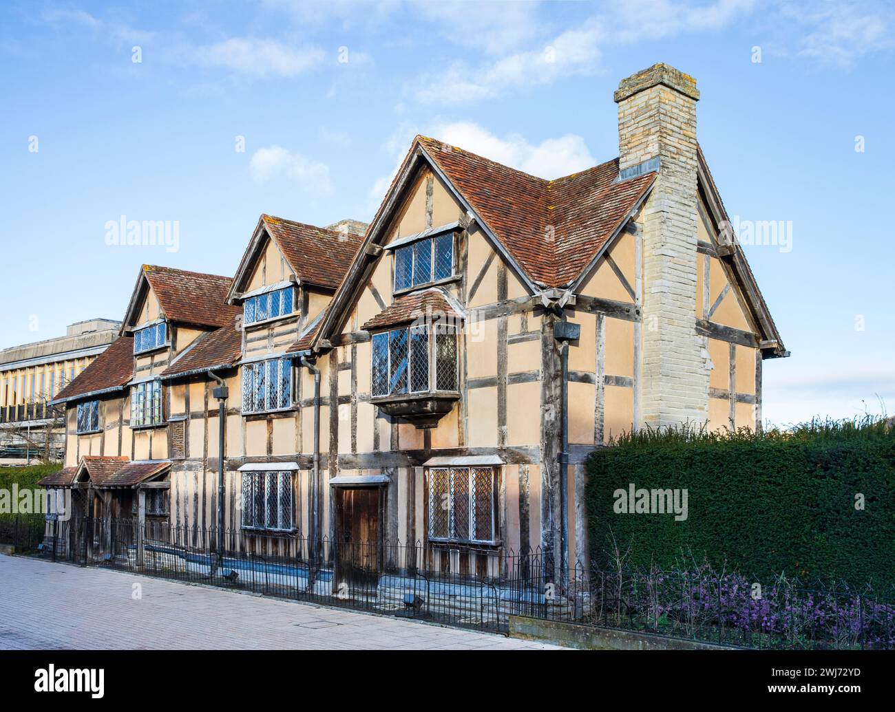 Shakespeares Geburtshaus Stockfoto