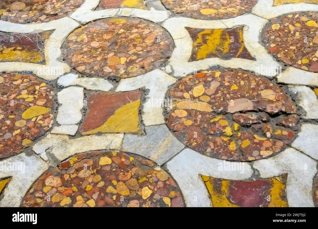 Mittelalterliche Innenarchitektur in der Kathedrale von Toledo, Toledo, Spanien Stockfoto