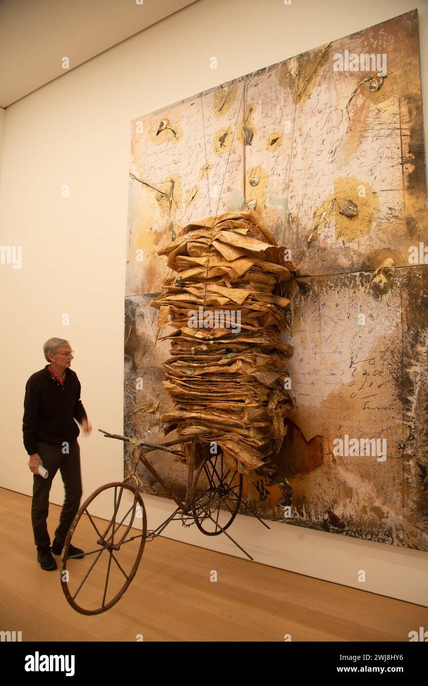 Anselm Kiefer expo in Voorlinden, Holland Stockfoto