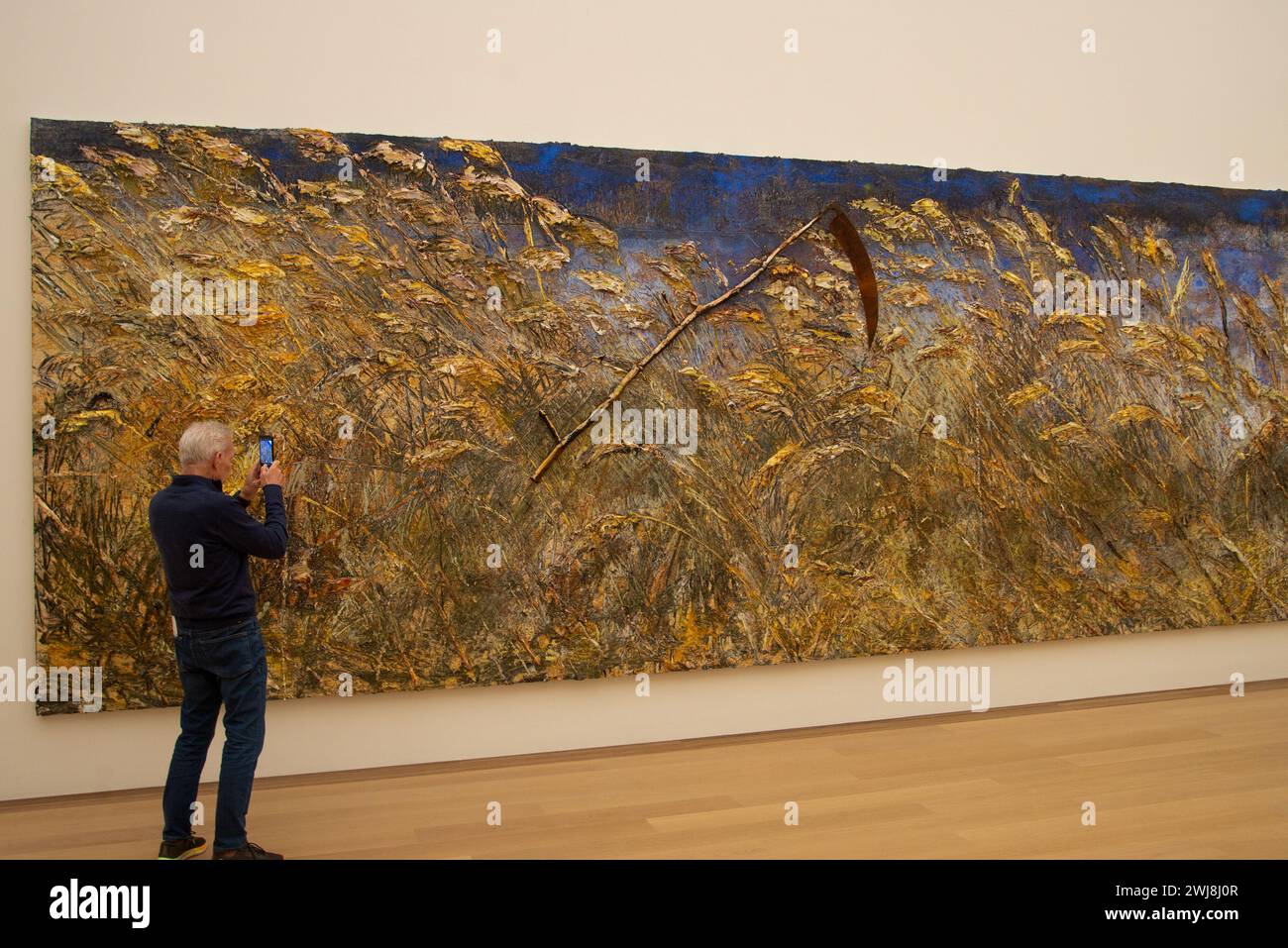 Anselm Kiefer expo in Voorlinden, Holland Stockfoto