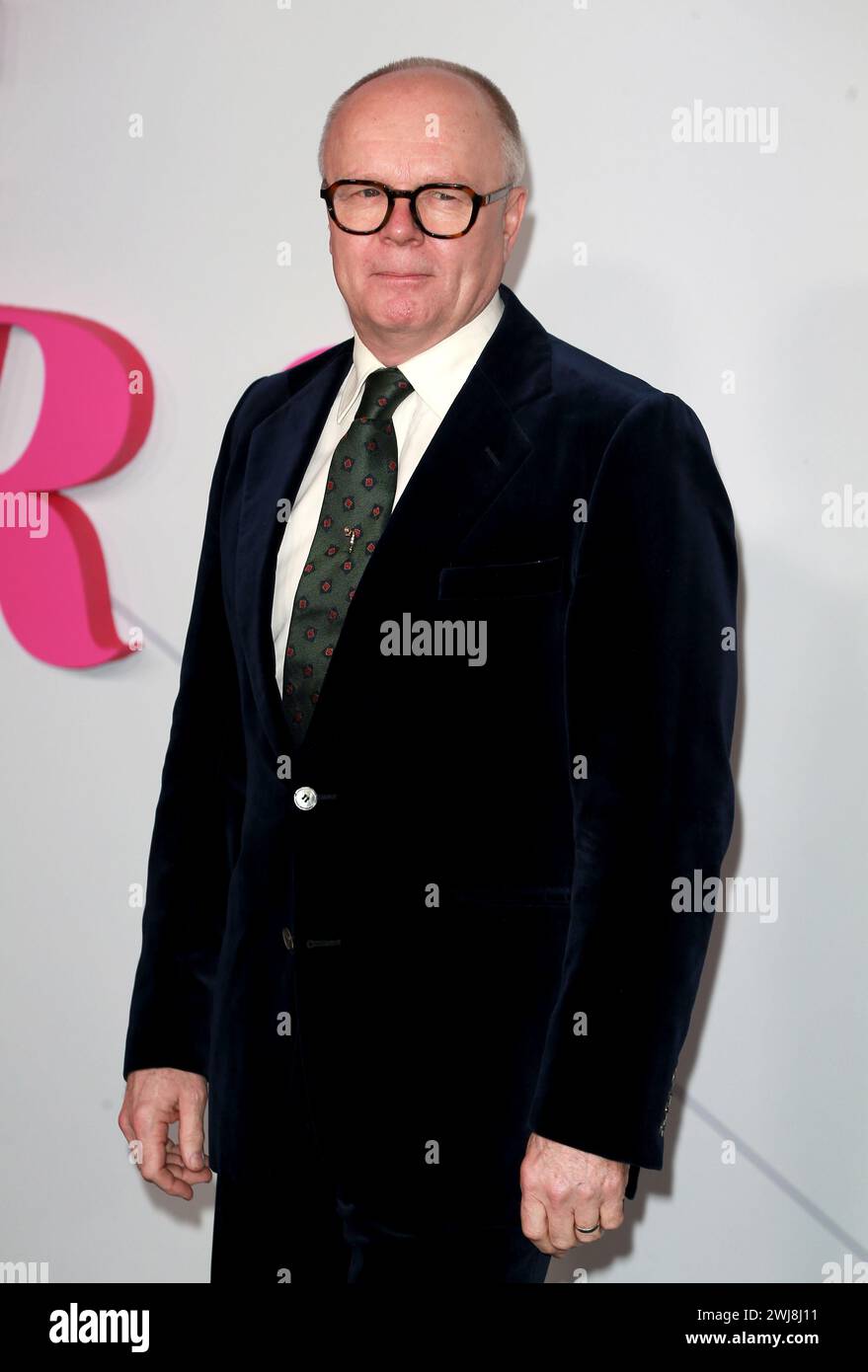 London, Großbritannien. Februar 2024. Jason Watkins nimmt an der europäischen Premiere von „Wicked Little Letters“ am Odeon Luxe Leicester Square in London Teil. Quelle: SOPA Images Limited/Alamy Live News Stockfoto