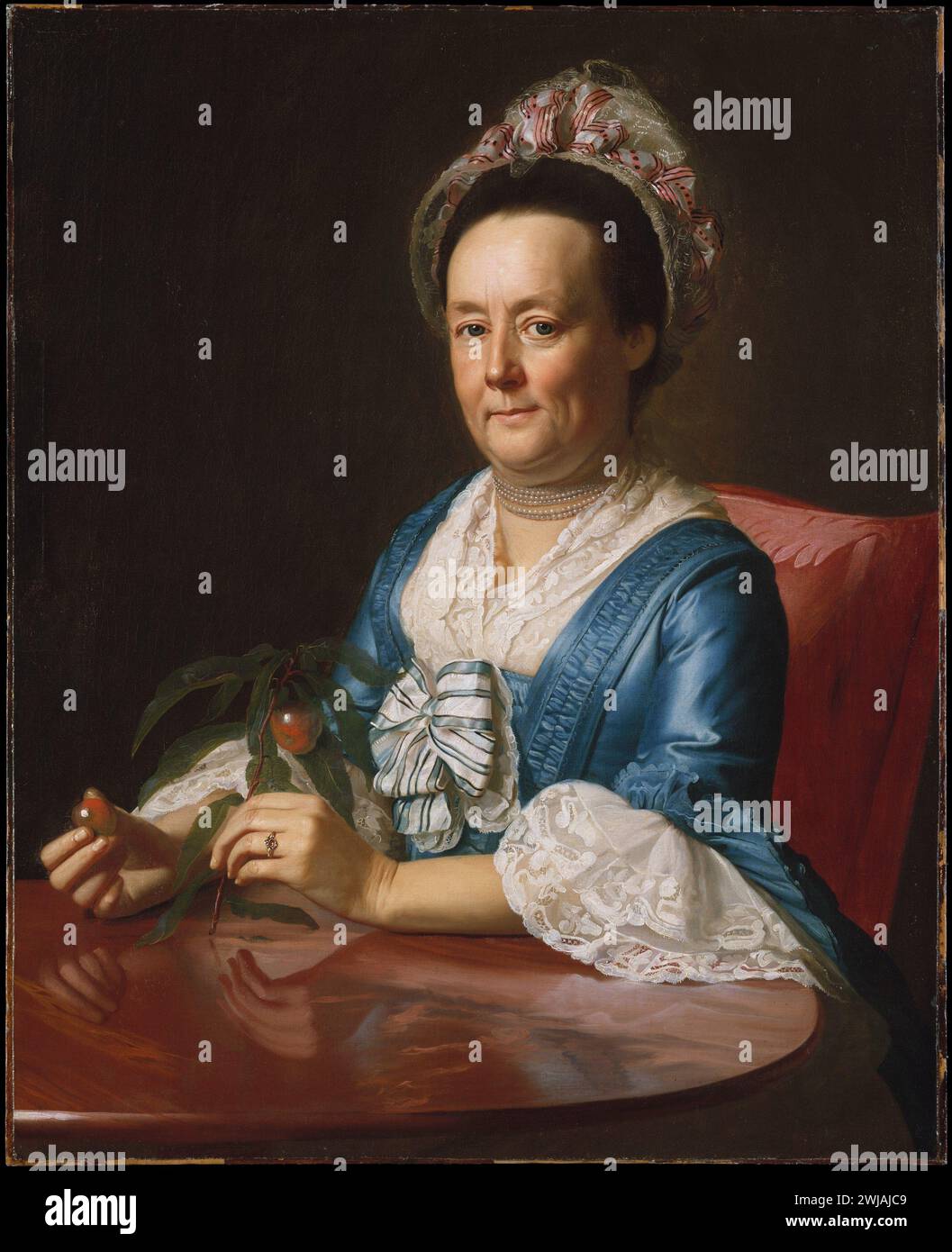 Mrs. John Winthrop John Singleton Copley 1773 Stockfoto