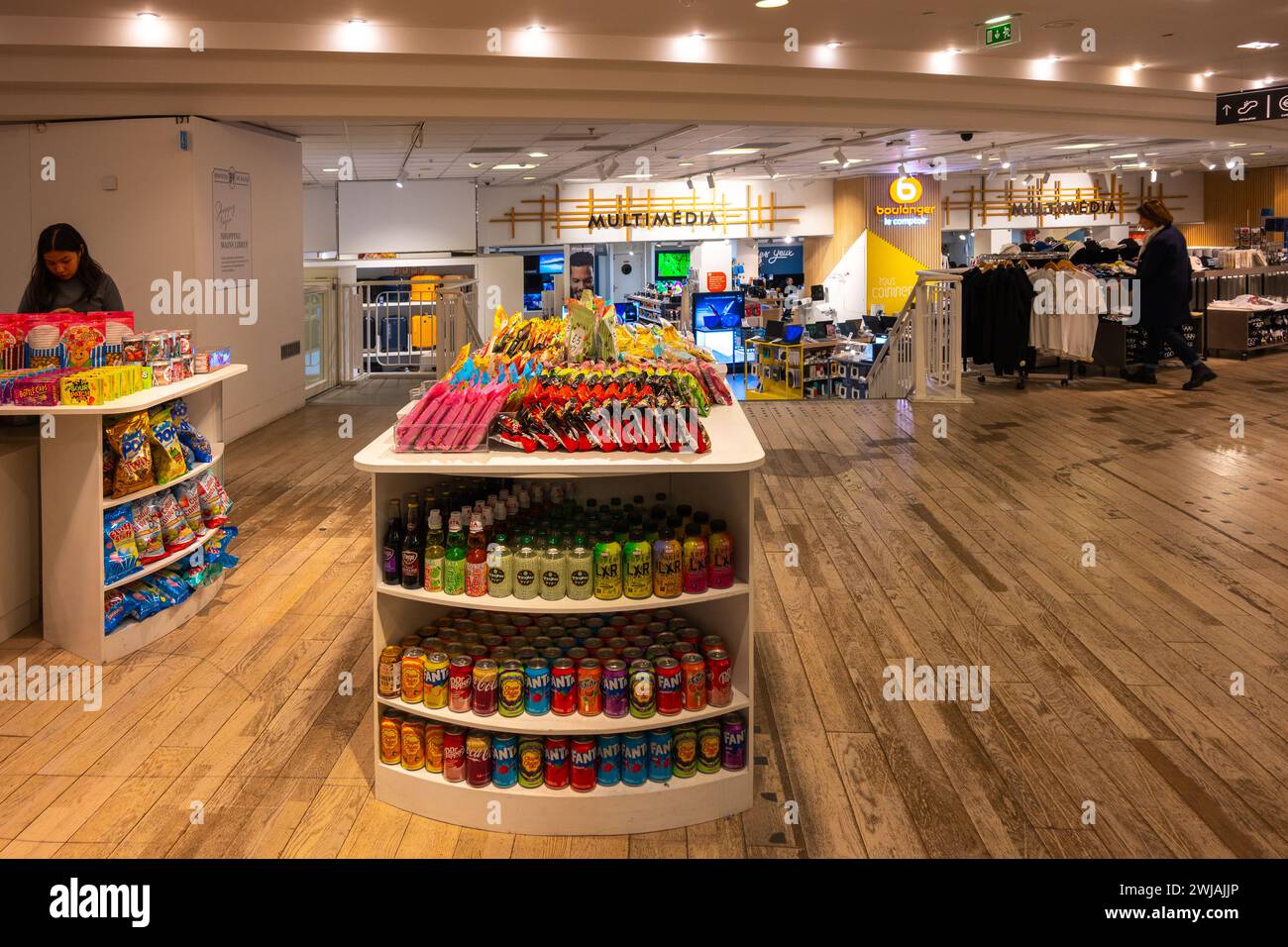 Paris, Frankreich, BHV (Bazar de l’Hôtel de Ville) ist ein französisches Kaufhaus im 4. Arrondissement von Paris. Stockfoto