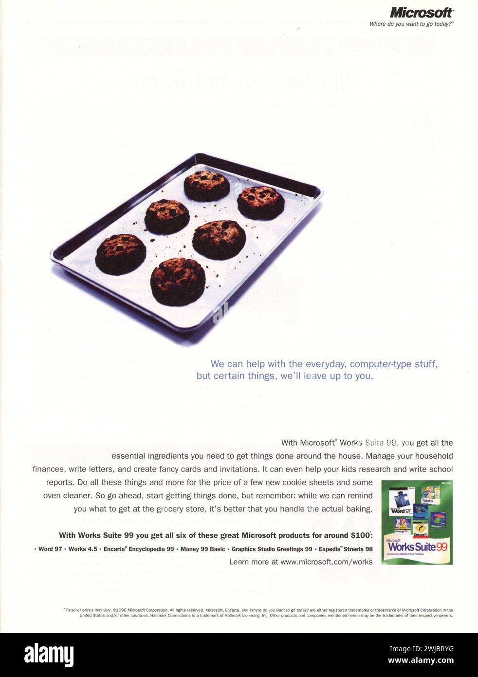 Vintage-Magazin „Time“, Ausgabe des Werbespots vom 30. September 1999, USA Stockfoto