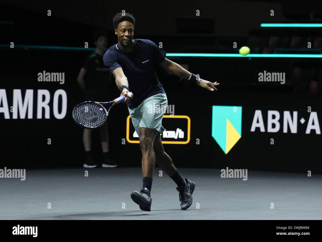 Rotterdam, Italien. Februar 2024. Rotterdam - Tennis Rotterdam, ABN AMRO Open, Gael Monfils aus Frankreich, 14. Februar 2024. Foto Felice Calabro' Editorial Usage Only Credit: Independent Photo Agency/Alamy Live News Stockfoto